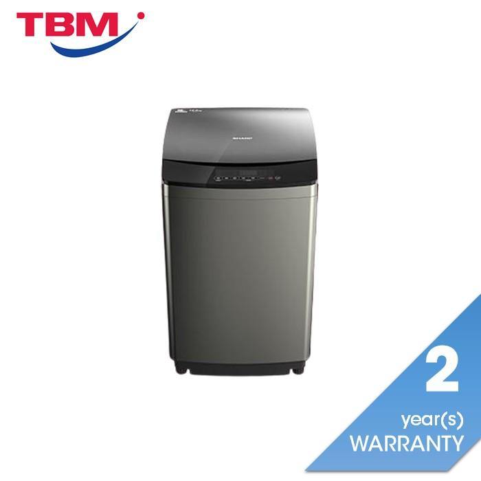 Sharp ESY1219 Top Load Washer 12.0 Kg Fully Auto Stainless Steel Tub Led Display | TBM Online