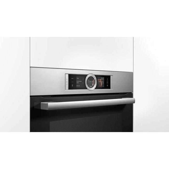 Bosch HSG636ES1 Built-In Steam Combi Oven 12 Heating 71L Eco Clean Direct | TBM Online