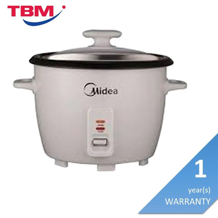 MIDEA MG-GP18B CONVENTIONAL RICE COOKER 1.8L SS LID | TBM Online
