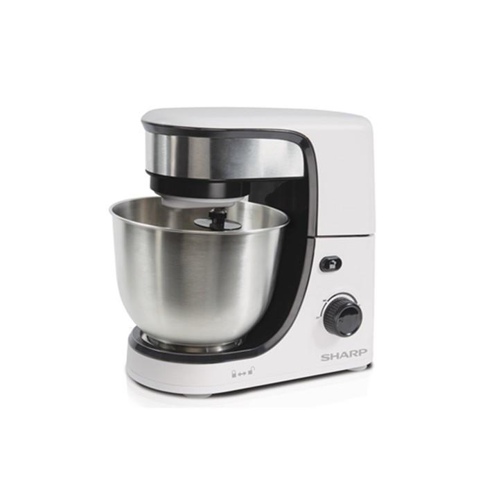 Sharp EMS80WH Stand Mixer 5 Speeds 300W 4.2L Stainless Steel Bowl | TBM Online