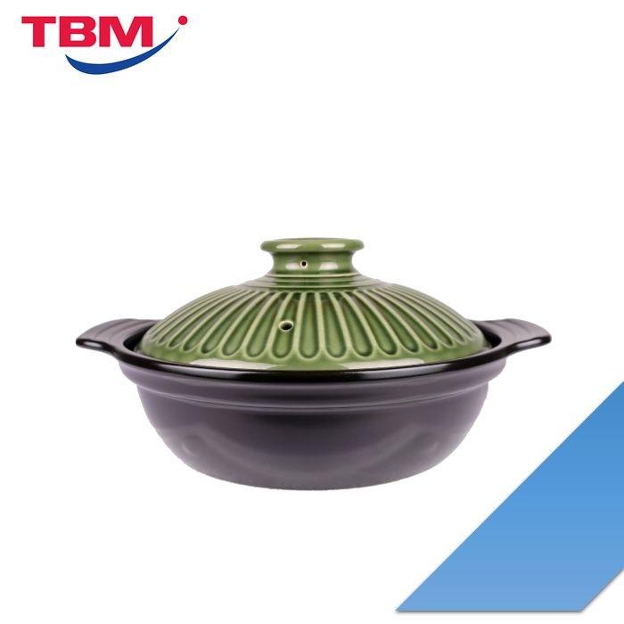 Color King 3490-2400 PG Ceramic Hot Pot 2400ML Pine Green | TBM Online