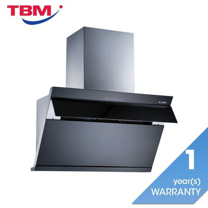 Elba EH-E9121ST(BK) Cooker Hood 1400M3Hr With Hydraulic Hinge Opening Stainless Steel Chasis | TBM Online