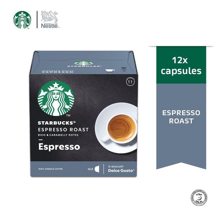 Starbucks 12398572 Nescafe Dolce Gusto Espresso Roast 12 Cap 66g | TBM Online