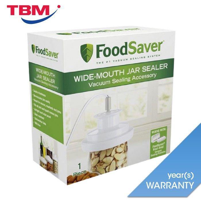 Foodsaver FS WMJS Wide Mouth Jar Sealer | TBM - Your Neighbourhood Electrical Store