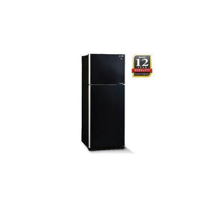 Sharp SJP498GK Fridge 2 Doors, J-Tech Inverter 440L, Glass Black Door | TBM Online