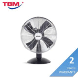 Houm R12 BLACK Table Fan 12" Retro Series | TBM Online