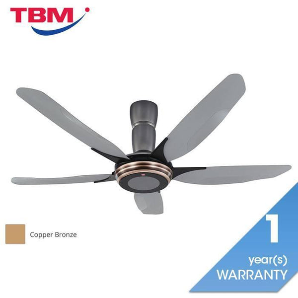 Kdk K15Y2 CO 60" Ceiling Fan Remote V Touch 5 Blades Copper | TBM Online