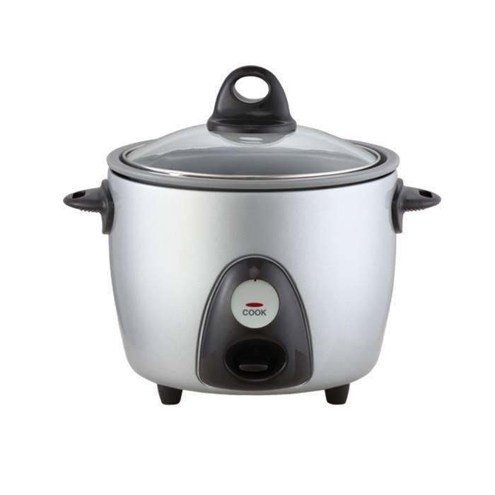 Panasonic SR-G06FGLSK Conventional Rice Cooker 0.6L Silver | TBM - Your Neighbourhood Electrical Store