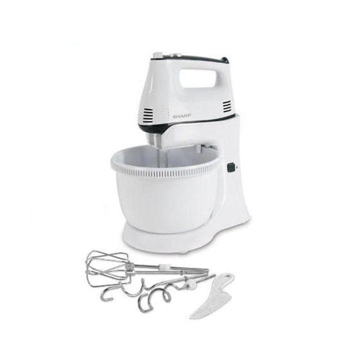 Sharp EMS60WH Stand Mixer Turbo 5Spd 3.4L | TBM - Your Neighbourhood Electrical Store