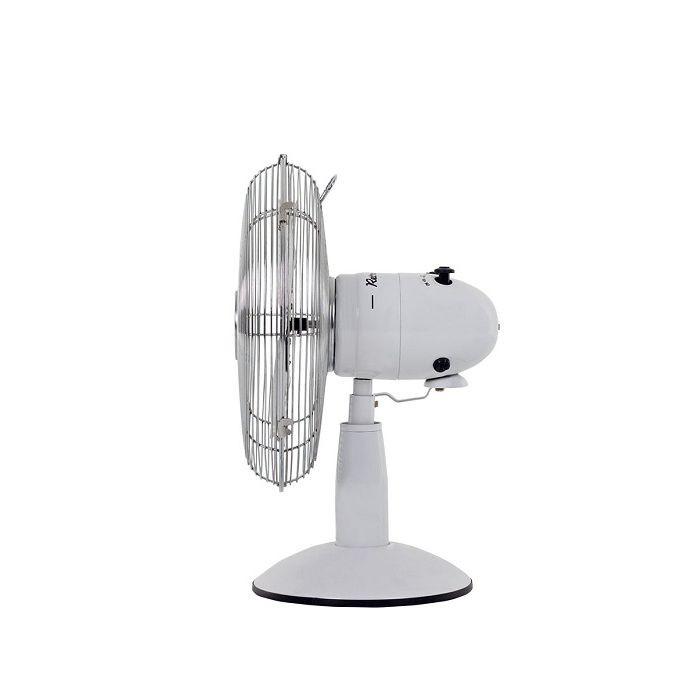 Houm R12 WHITE Table Fan 12" Retro Series | TBM Online