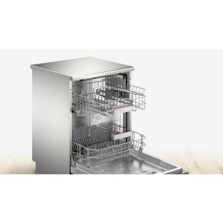 Bosch SMS4IVI01P Dishwasher 12 Place Settings Silver Inox | TBM Online