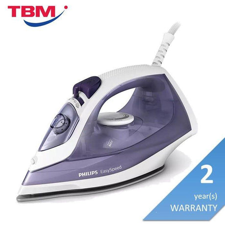 Philips GC1752/36 Steam Iron Easy Speed 3 PIN Purple | TBM Online