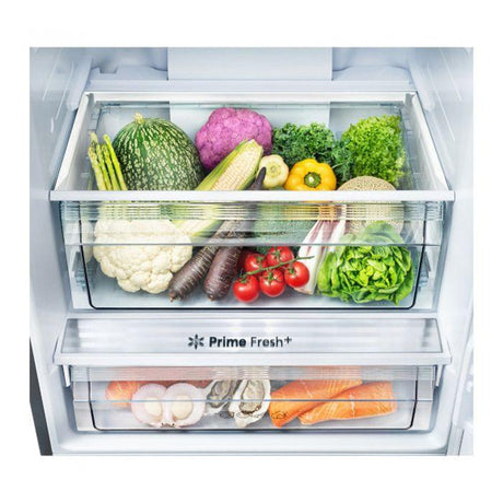 Panasonic NR-BX471CPSM Fridge 2 Doors G465L Econavi Inverter Glossy Silver Steel | TBM Online