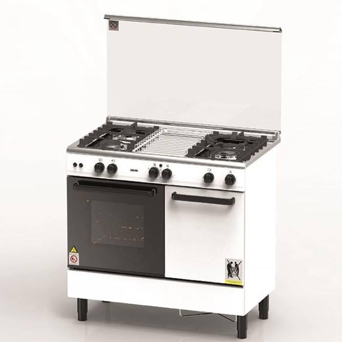 Zanussi ZCG932W Gas Cooker 3B Electric Oven | TBM Online