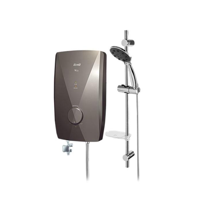 Alpha V10E OLIVE Home Shower Double Relay Elsd Olive | TBM - Your Neighbourhood Electrical Store
