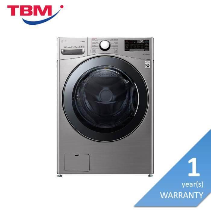 LG F2720RVTV Front Load Washer 20.0Kg Dryer 10.0Kg Steam Inverter Direct Drive 6 Motion Turbo Wash Smart Thinq | TBM Online