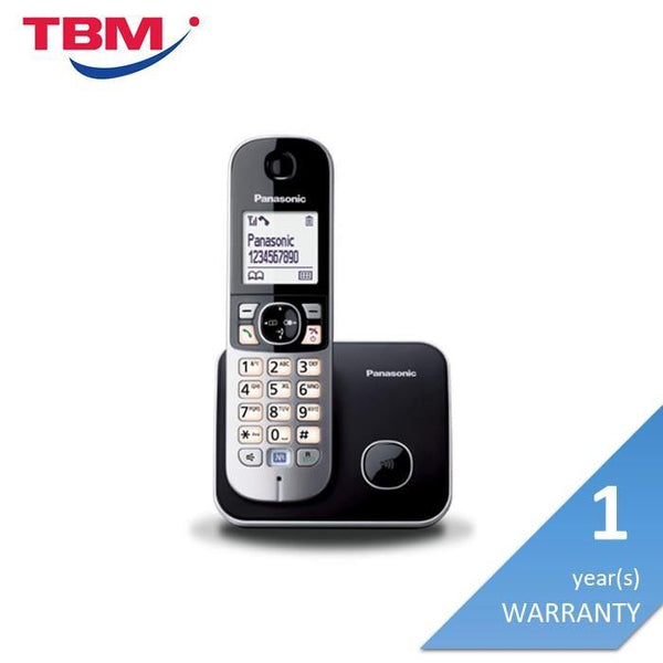 Panasonic KX-TG6811MLB Cordless Phone Expandable Black | TBM Online