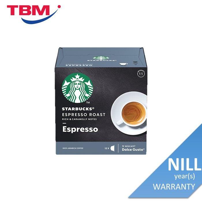 Starbucks 12398572 Nescafe Dolce Gusto Espresso Roast 12 Cap 66g | TBM - Your Neighbourhood Electrical Store