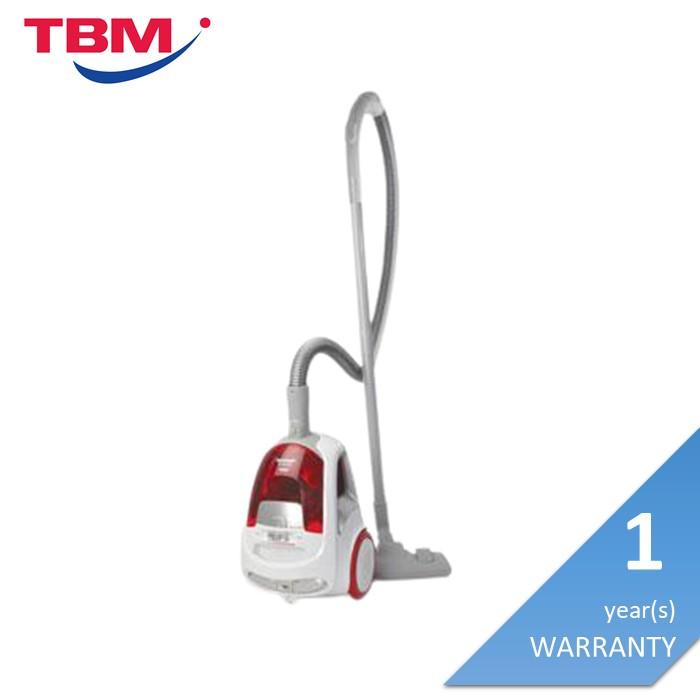 Sharp ECNS16R Vacuum Cleaner 1600W Hepa Filter Bagless Red | TBM - Your Neighbourhood Electrical Store