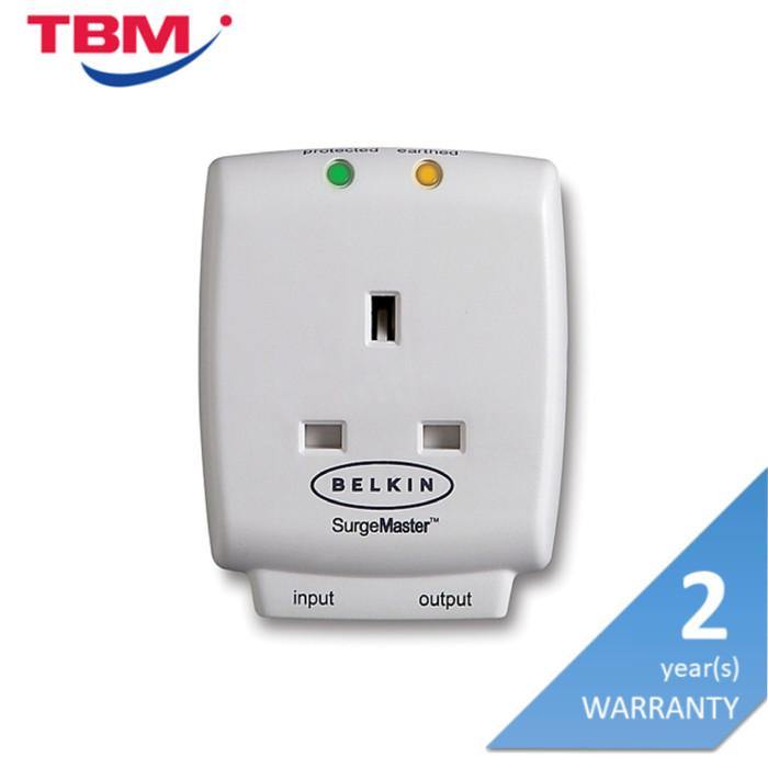 Belkin F9H110VSACW Mastercube 1 Way Surge W Tel Protection | TBM Online