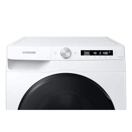 Samsung WD75T504DBW/FQ Front Load Washer 7.5KG Dryer 5.0KG AI Control ECO Bubble White | TBM Online