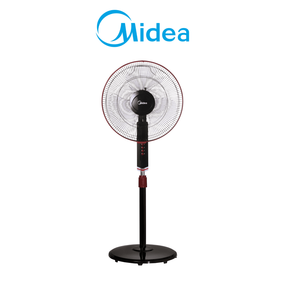 Midea MF-16FS10N 16" Stand Fan Black | TBM Online