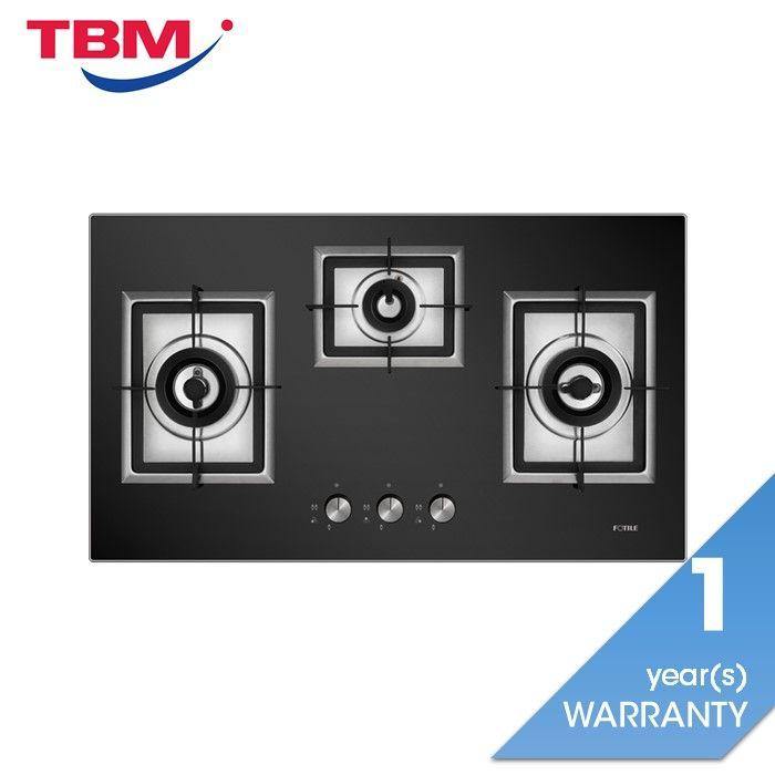 Fotile GAG86309 Cooker Hob 3 Burners Eps Technology Ffd Tempered Glass | TBM - Your Neighbourhood Electrical Store