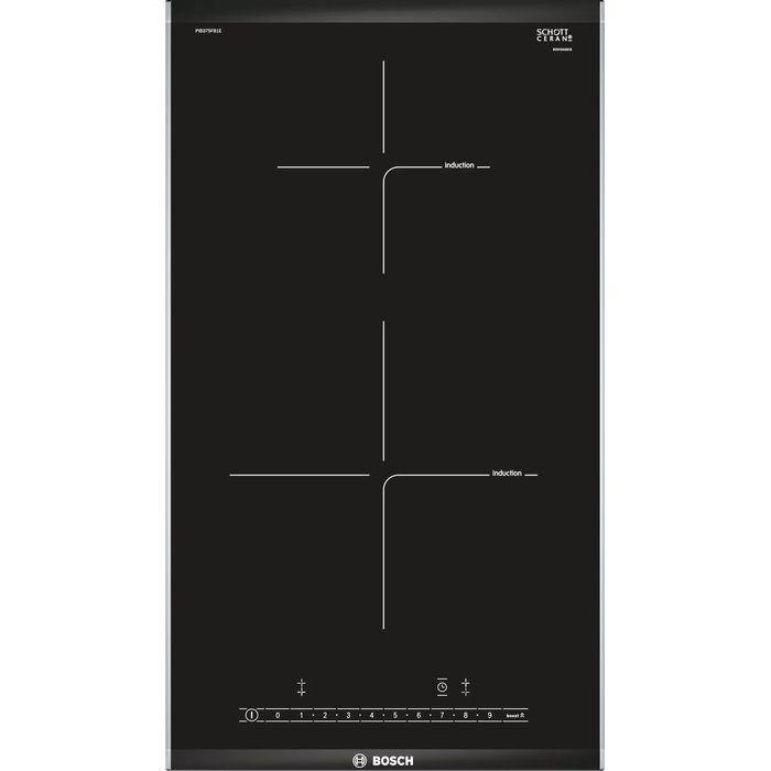 Bosch PIB375FB1E Domino Hobs 30Cm Induction Ceramic Hob 2 Zones | TBM Online