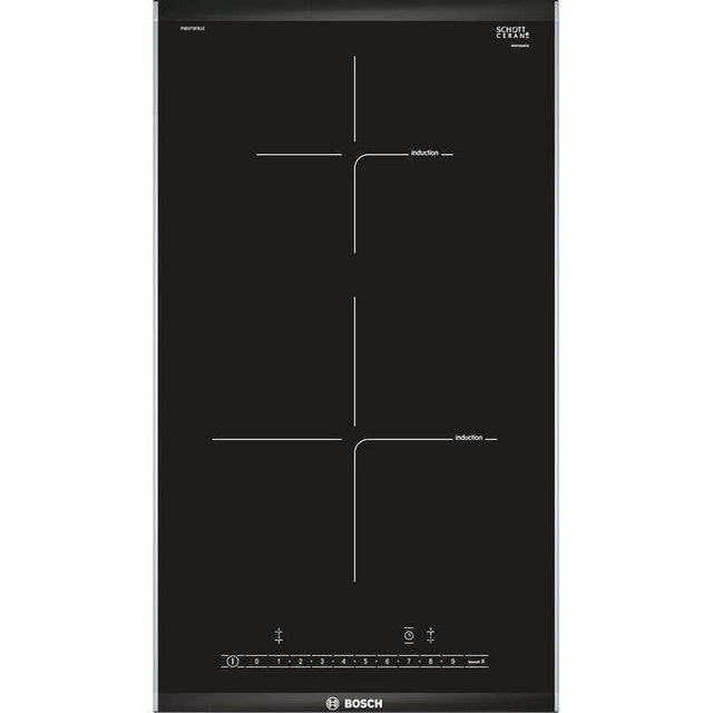 Bosch PIB375FB1E Domino Hobs 30Cm Induction Ceramic Hob 2 Zones | TBM Online