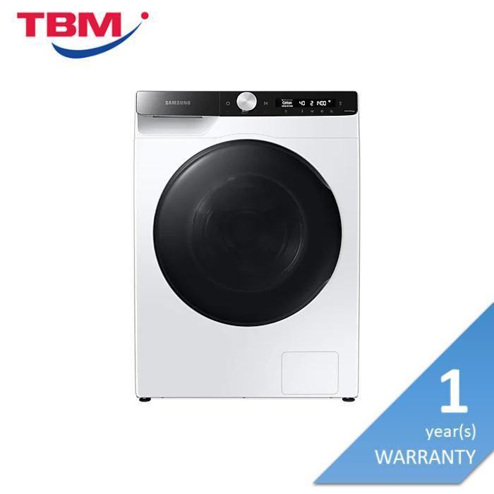 Samsung WD10T504DBE/FQ Front Load Washer 10.5Kg Dryer 6.0Kg Ai Control Eco Bubble White | TBM Online