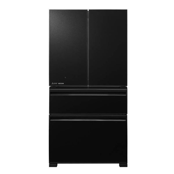 Mitsubishi MR-LX68EM GBK Fridge 4 Door Glassy Black | TBM Online