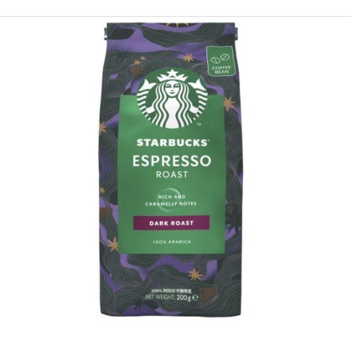 Starbucks 12451970 Dark Espresso Roast Whole Bean 200G | TBM Online