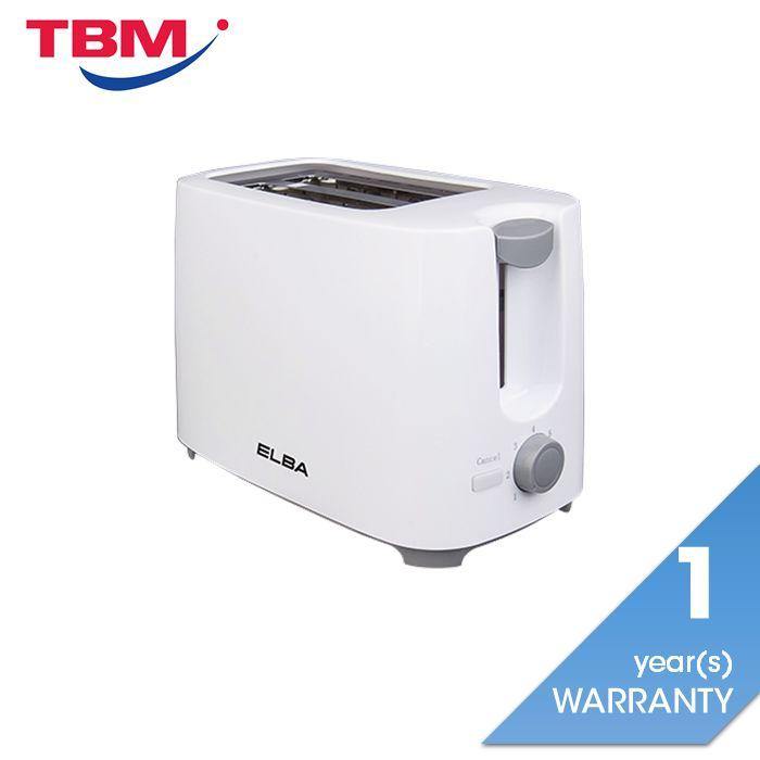 Elba ET-G2770(WH) Pop Up Toaster 2 Slides | TBM - Your Neighbourhood Electrical Store