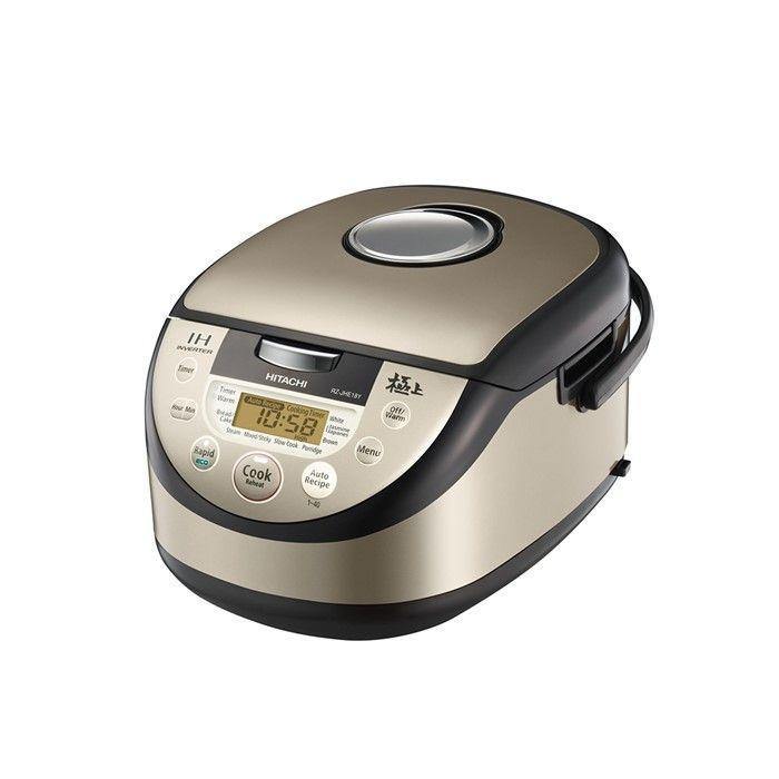 Hitachi RZ-JHE18Y Jar Rice Cooker 1.8L Induction Heater Brown Gold | TBM Online