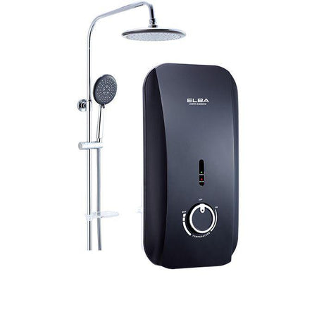 Elba EWHR-E3883AC(GB) Elba Water Heater With Ac Booster Pump 3.6Kw Galaxy Black | TBM Online