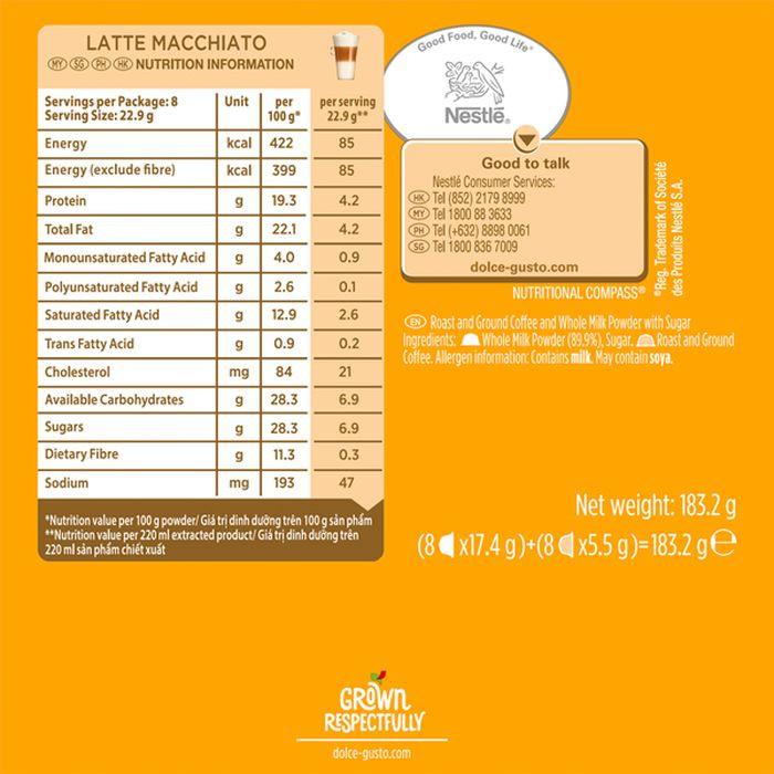Nescafe Dolce Gusto 12416310 Latte Macchiato | TBM Online