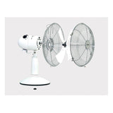 Houm R12 WHITE Table Fan 12" Retro Series | TBM Online