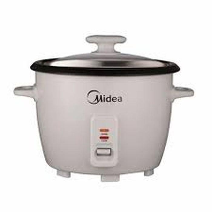 MIDEA MG-GP18B CONVENTIONAL RICE COOKER 1.8L SS LID | TBM - Your Neighbourhood Electrical Store