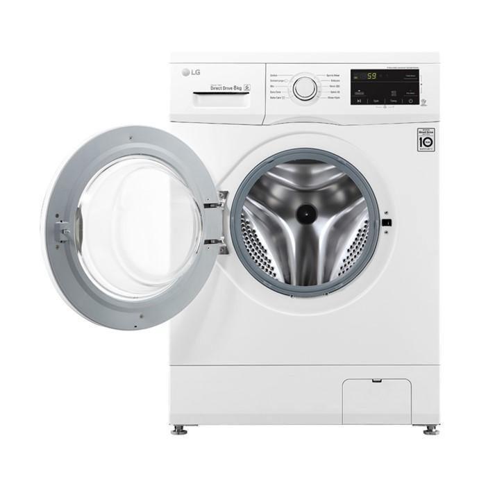LG WD-MD8000WM Washer Front Load 8.0Kg | TBM - Your Neighbourhood Electrical Store