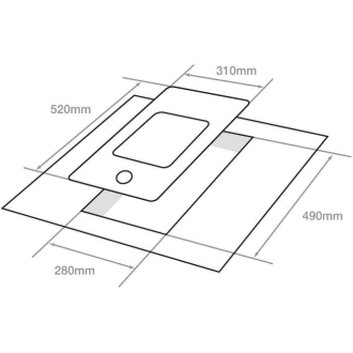 Elba EDH-F3401G(BK) Built-In Domino Hob | TBM Online