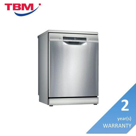 Bosch SMS4IVI01P Dishwasher 12 Place Settings Silver Inox | TBM Online