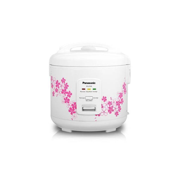 Panasonic SR-JP185W Jar Rice Cooker 1.8L Black Flon Pan White | TBM Online