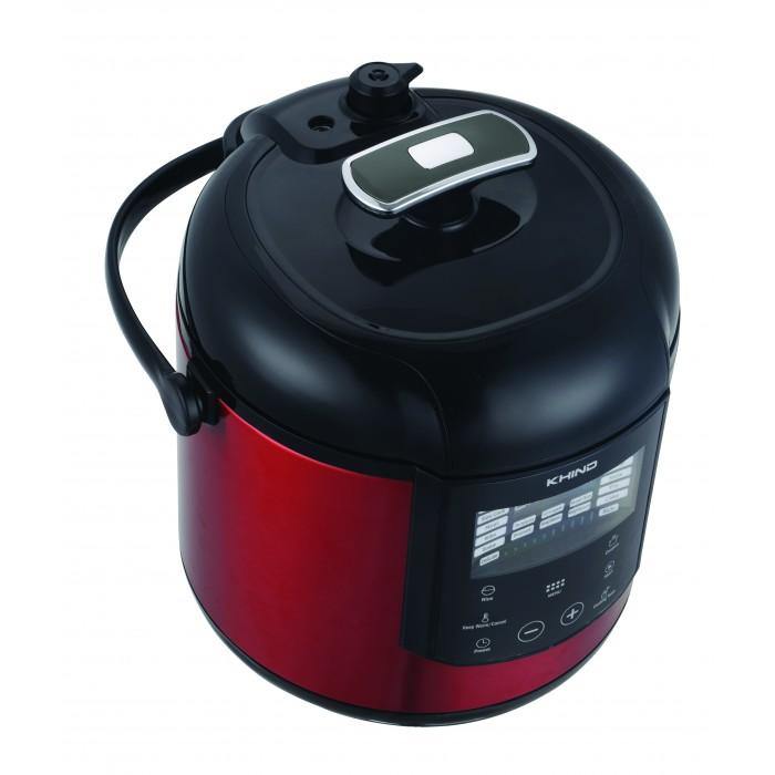 Khind PC6000 Pressure Cooker 6.0L 1000W Red | TBM Online