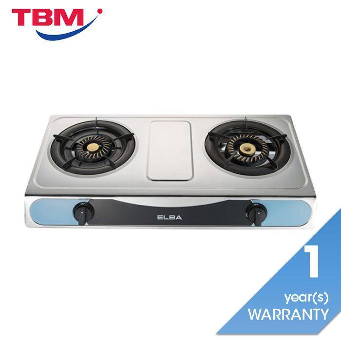Elba EGS-F7112(SS) Gas Stove 2 Burners 100Mm X 120Mm | TBM Online