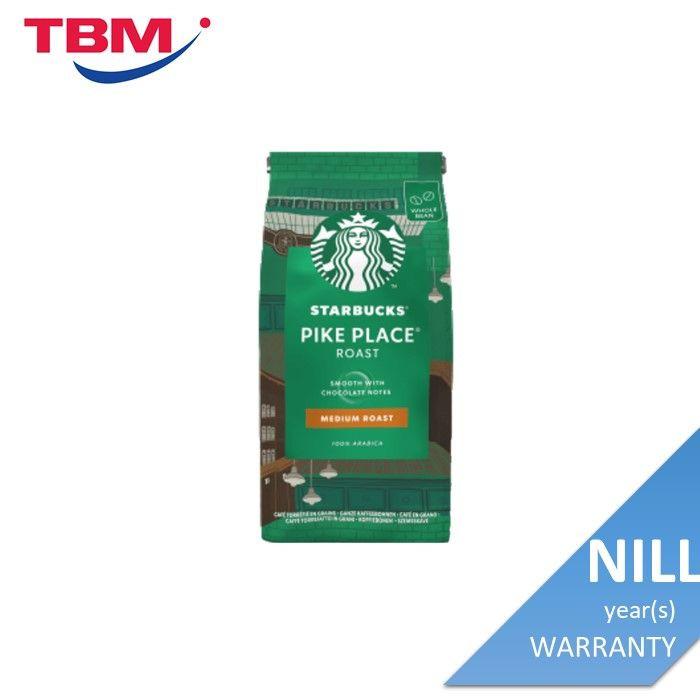 Starbucks 12451937 MEDIUM PIKE PLACE ROAST WHOLE BEAN 200G | TBM Online