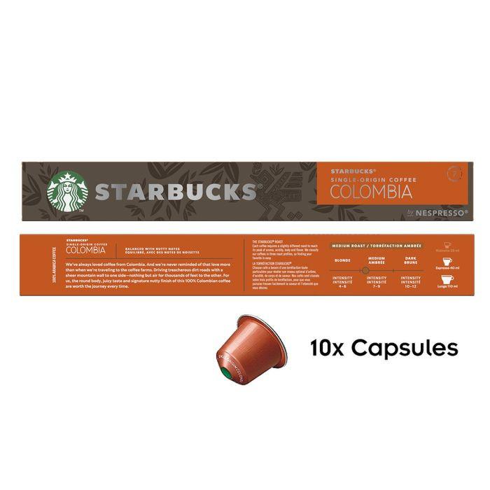 Starbucks 6200593 Nespresso Single-Origin Colombia Capsules | TBM Online