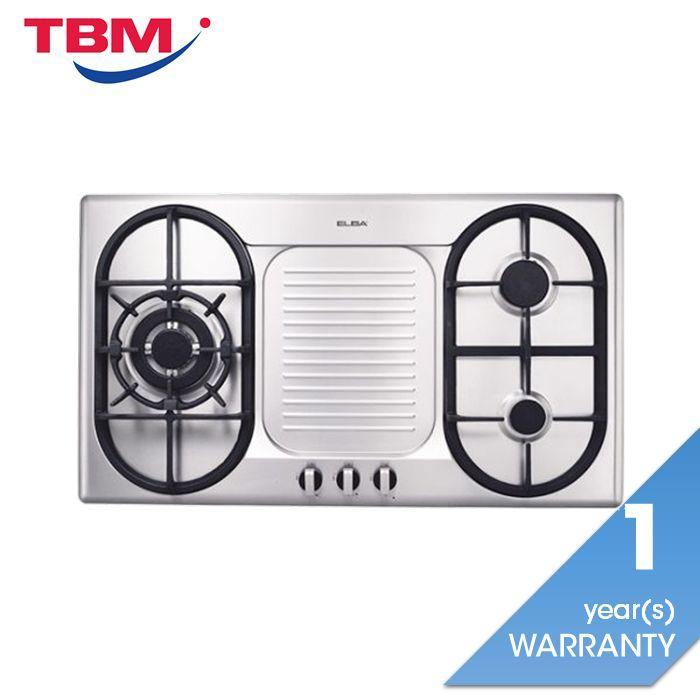 Elba EBH-9930 Built-In Hob 3 Burner Ss | TBM Online