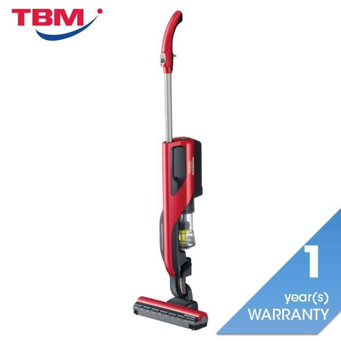 Hitachi PV-XD700 Vacuum Cleaner Cordless Stick Lithium-ION Battery Ruby Red | TBM Online
