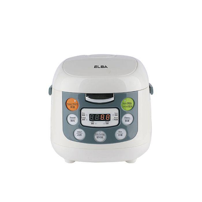 Elba ERC-E1060(WH) Digital Rice Cooker 1.0L | TBM Online
