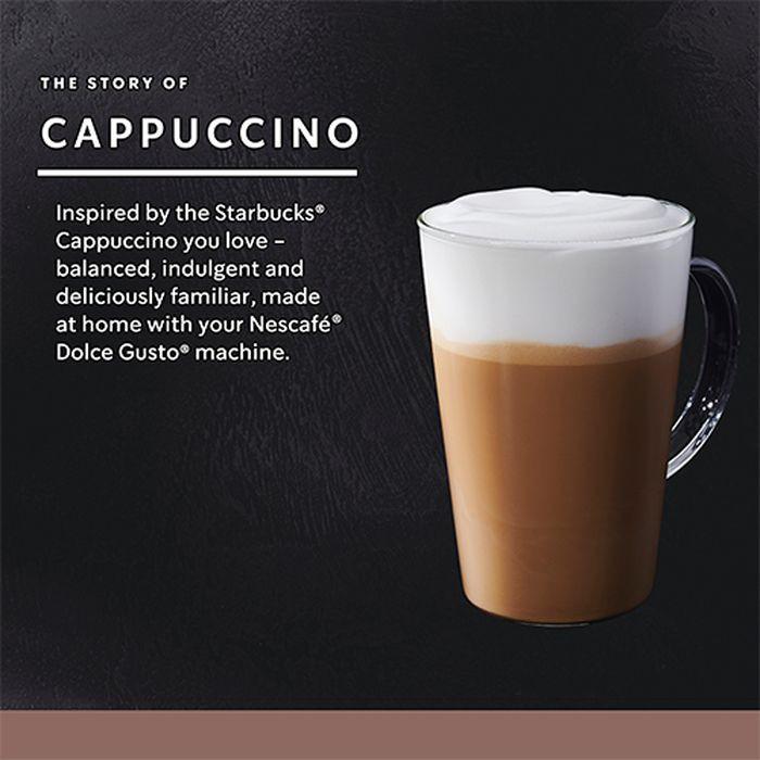 Café latte macchiato en cápsulas Starbucks Nescafé Dolce Gusto 12 ud.